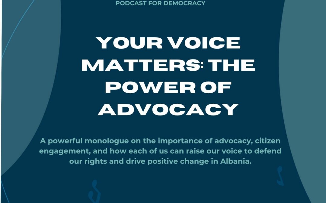 Your voice matters: The power of advocacy