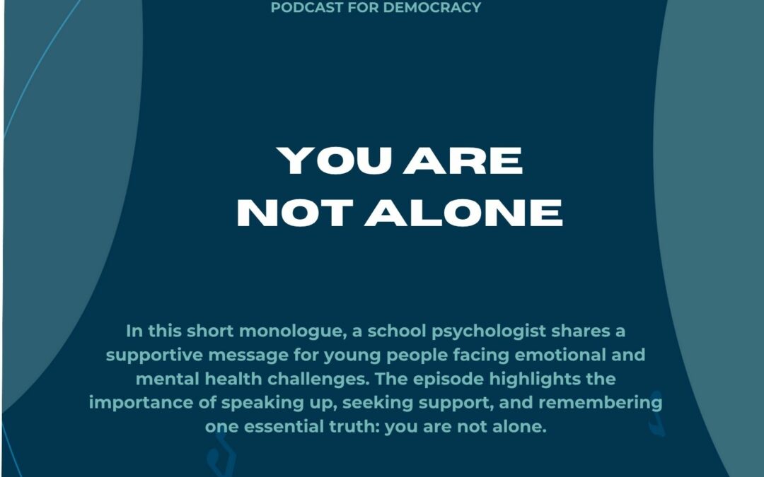 You are not alone