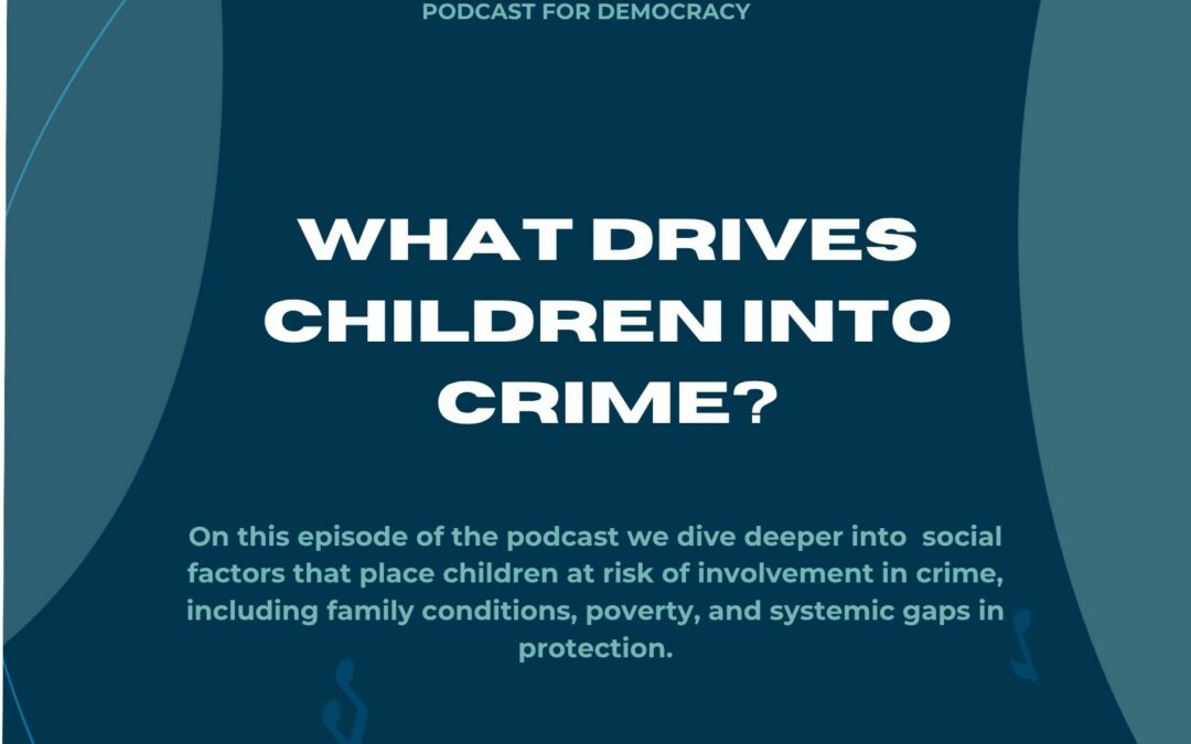 What drives children into crime?