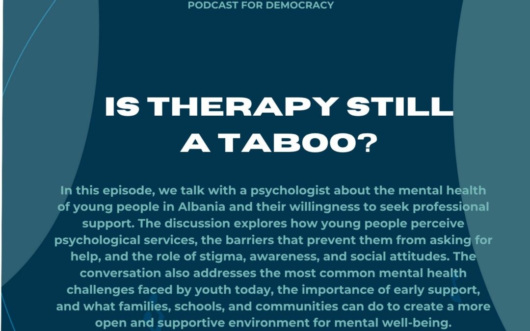 Is therapy still a taboo?