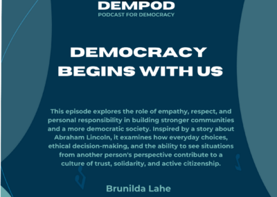 Democracy begins with us