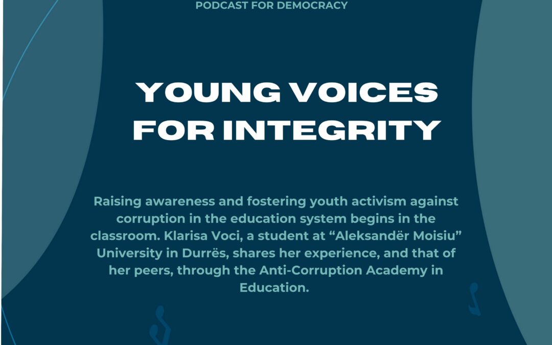 Young voices for integrity