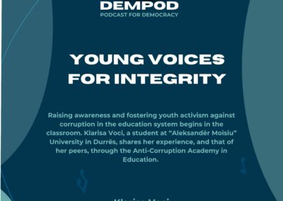 Young voices for integrity