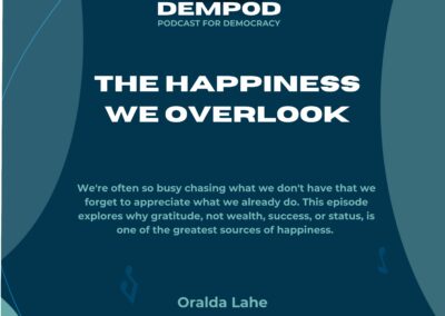 The happiness we overlook
