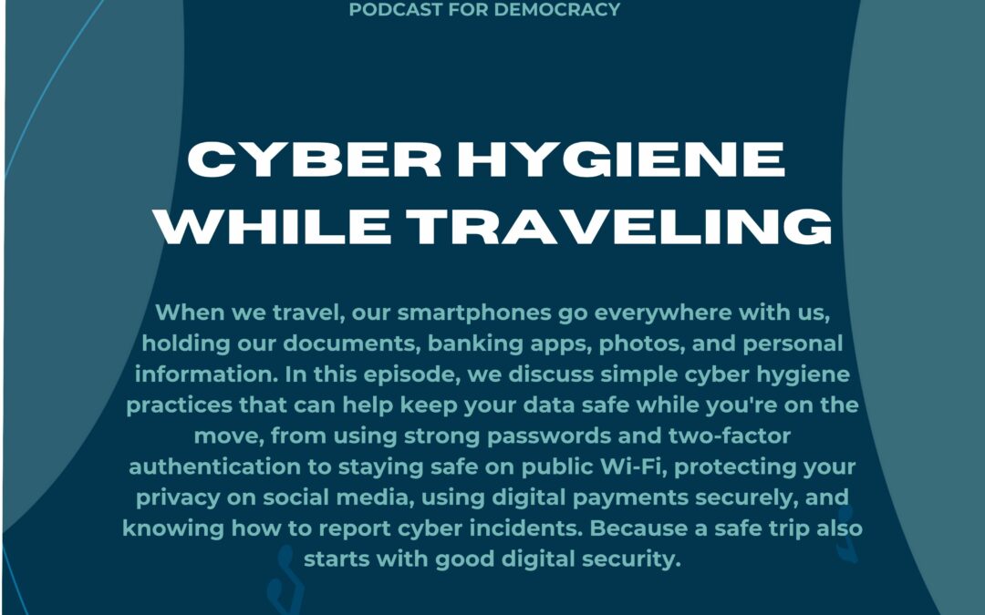 Cyber hygiene while traveling