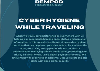Cyber hygiene while traveling